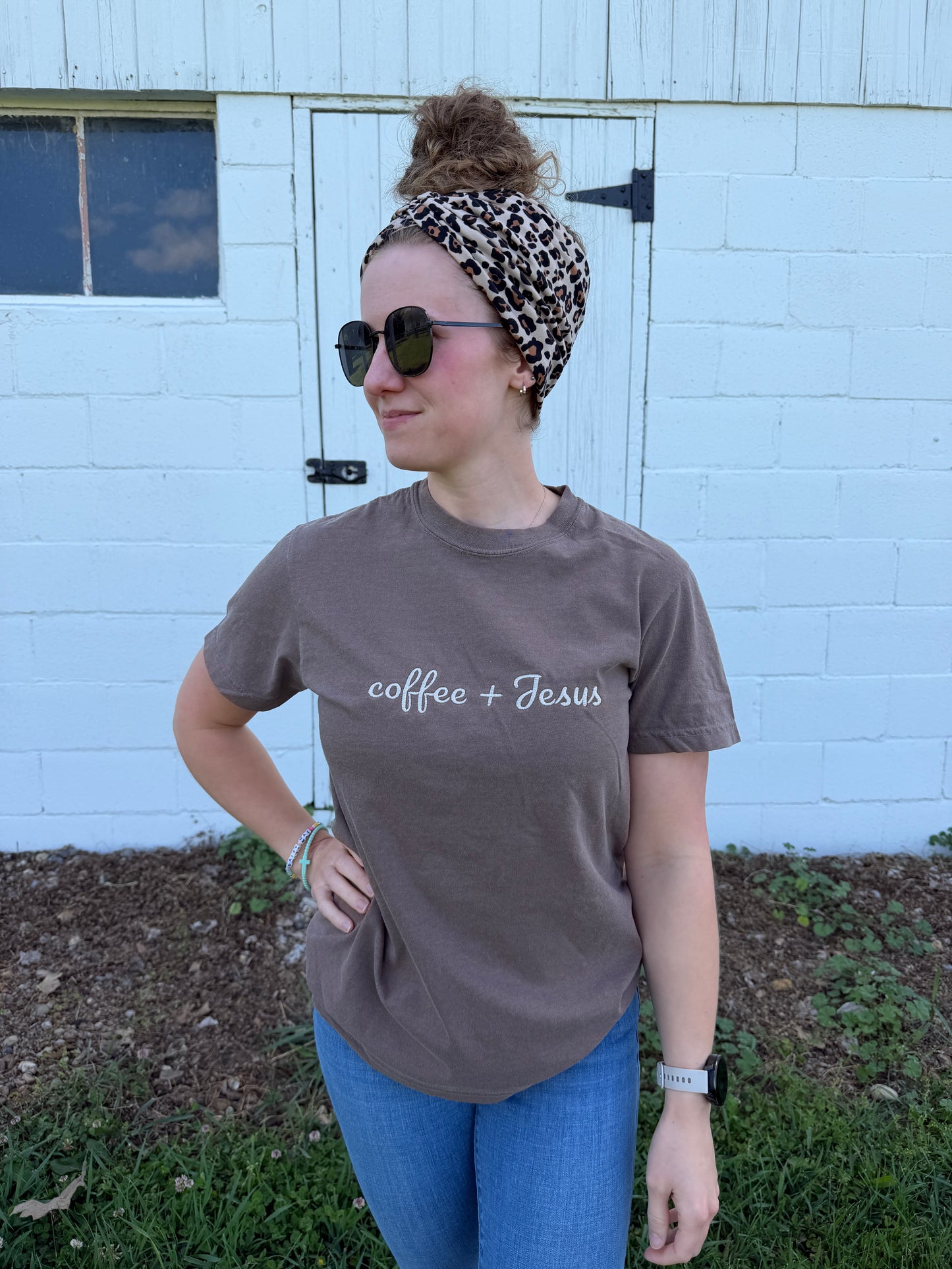 Coffee + Jesus Tee