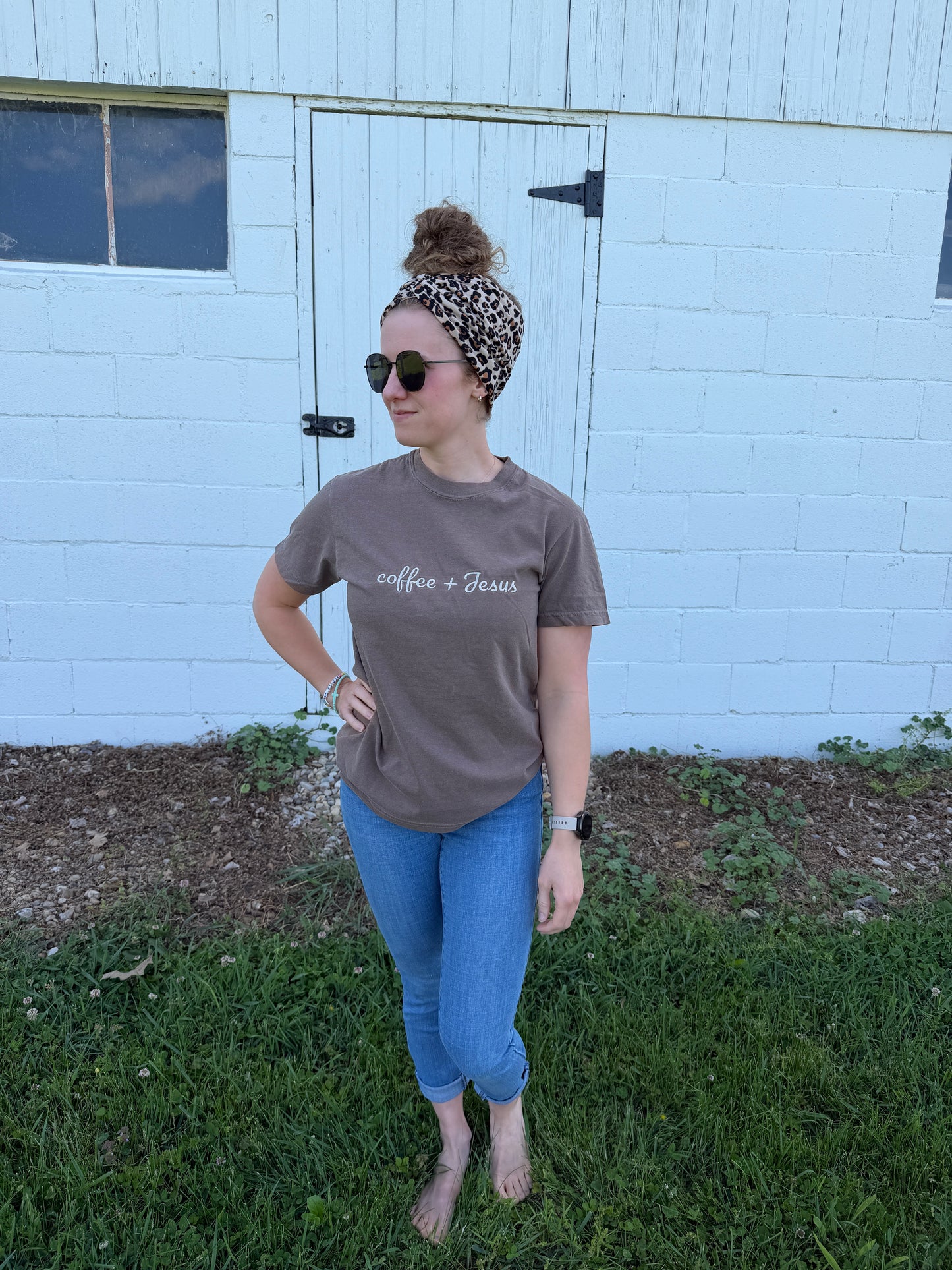 Coffee + Jesus Tee